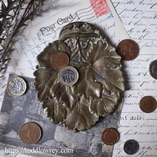 ƺդ/ Antique Brass Coin Dish