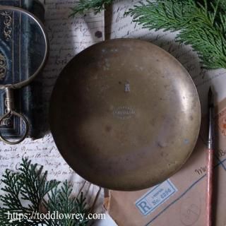 зαƤŻ̤뤿λ/ Antique Victorian Brass Scales Dish