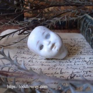 褫򲿻ޤǤį / Antique Bisque Doll Head by Strobel& Wilken