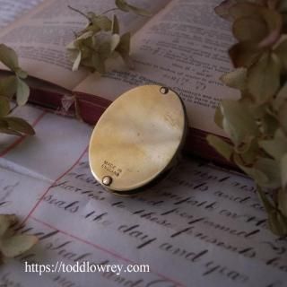 Ȥä⿧ʱ/ Antique Brass Folding Pocket Magnifying Glass