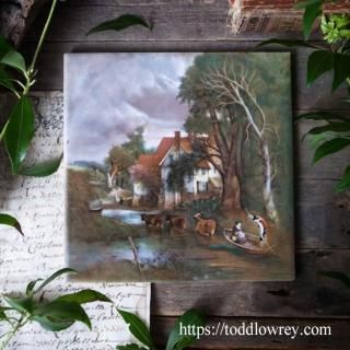 ƫȩıʤ򸫤/ Vintage Tile by H&R Johnson Ltd.