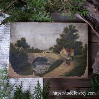 ıä / Antique Oil Painting