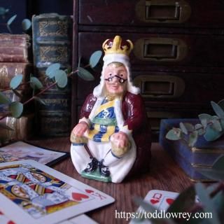 ĤäϡȤΥ/ Vintage KING OF HEARTS Figure from Alice in Wonderland Series by Beswick 