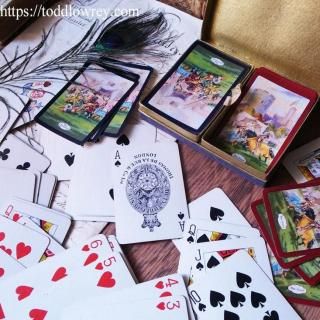 쵳ǤǤϤʤɤǷ/Vintage Playing Card with Box by Thomas De La Rue