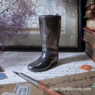 ϥ󥿡֡Ĥǥ󥷥å/ Antique Silver Plated Hunter Boot Cup