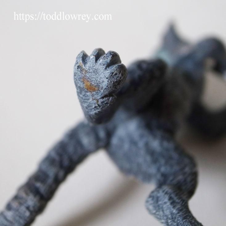 猫はラッパを吹き鳴らす / Vintage Vienna Bronze Cat Playing the