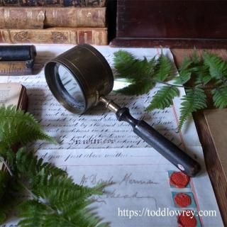 ͻ뵮 / Antique Coddington Magnifying Glass