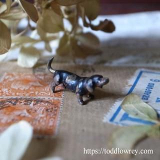 ˾Υʥ޸/ Antique Cold Painted Vienna Bronze Dog