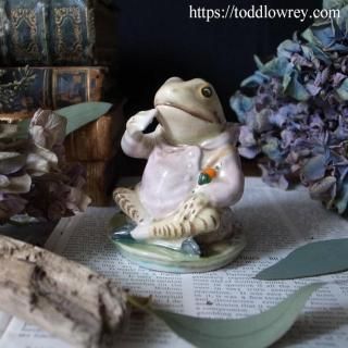 ߡᡢɥå٤/ Vintage Figure Jeremy Fisher by ROYAL ALBERT