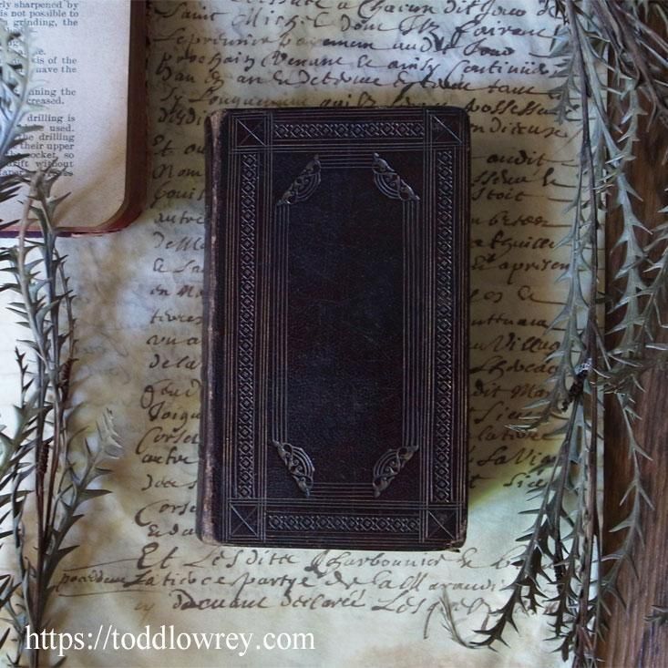 船乗り王の時代から/ Antique Book THE NEW TESTAMENT 1834 - Todd