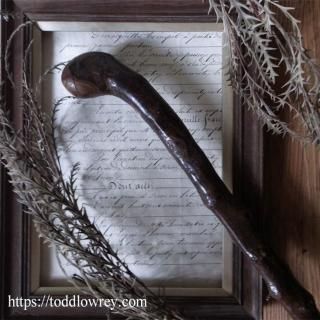 ҤȤդ / Antique Walking Stick Possibly Hawthorn