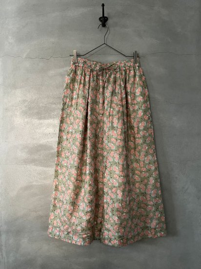 BUNON Embroidery Tuck Pants Smoke Green (2022SS)