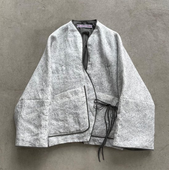 TOWAVASE  Ginette jacket light gray（2022AW）