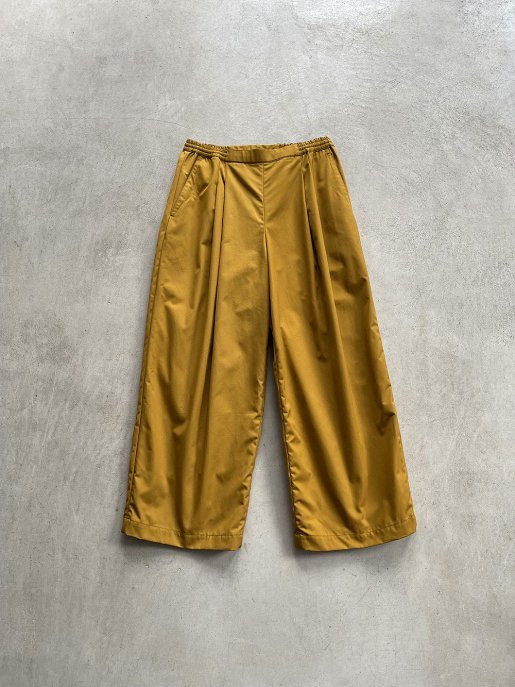 suzuki takayuki easy pants Ocher (2022AW) T002-05