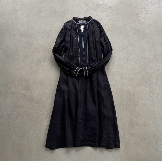 HALLELUJAH 2, Robe de Berger 1800s / 羊飼いローブ1800年代 charcoal indigo (2021SS)