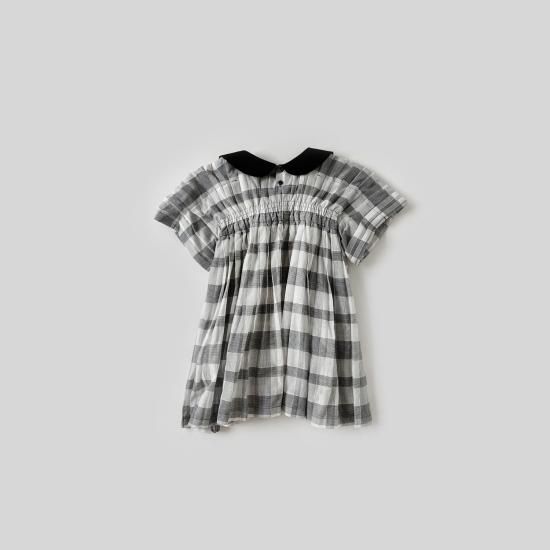 tricot COMME des GARCONS ブラウス　シャツ　チェック　M コムデギャルソン シャツCOMME des GARCONS SHIRT ニット切替