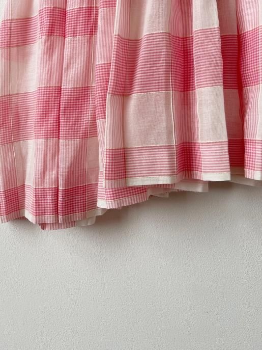 tricot COMME des GARCONS オーガンジーチェック柄ブラウス PINK tricot COMME des GARCONS オーガンジーチェック柄ブラウス PINK