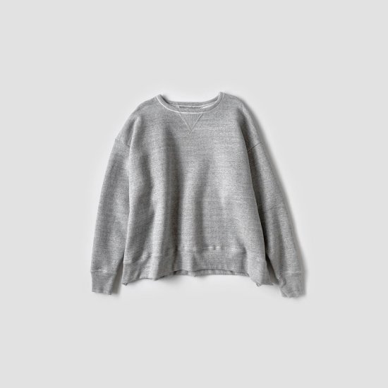 <img class='new_mark_img1' src='https://img.shop-pro.jp/img/new/icons22.gif' style='border:none;display:inline;margin:0px;padding:0px;width:auto;' />SEA VINTAGE DAMAGED SWEAT TOPS  GRAY