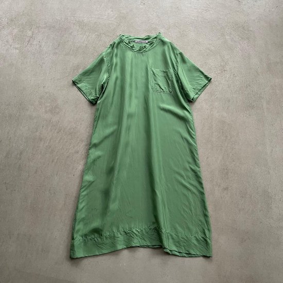 TOWAVASE Souplesse long T-shirt green（2023SS）