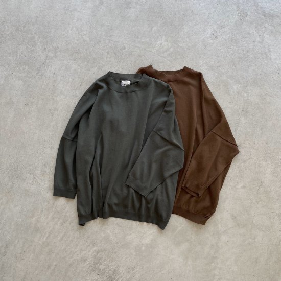<img class='new_mark_img1' src='https://img.shop-pro.jp/img/new/icons13.gif' style='border:none;display:inline;margin:0px;padding:0px;width:auto;' />humoresque crewneck knit (2023SS)