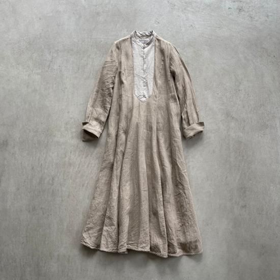 HALLELUJAH 修道女 ローブ Beige/Flax (2023SS) - hillside