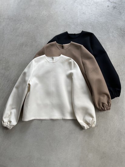 humoresque puff sleeve pullover (2023AW)