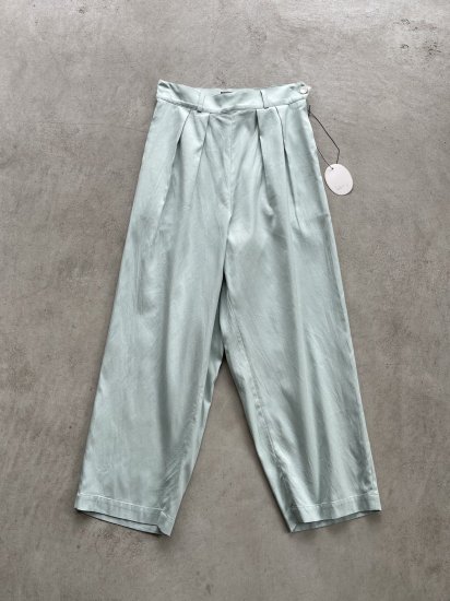 <img class='new_mark_img1' src='https://img.shop-pro.jp/img/new/icons13.gif' style='border:none;display:inline;margin:0px;padding:0px;width:auto;' />humoresque wide pants  mint (2024SS)