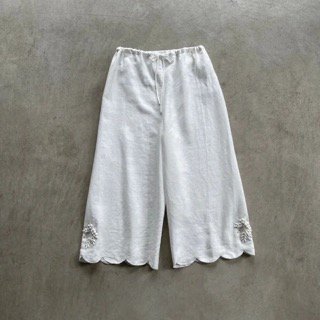 <img class='new_mark_img1' src='https://img.shop-pro.jp/img/new/icons13.gif' style='border:none;display:inline;margin:0px;padding:0px;width:auto;' />TOWAVASE Bonvoyage pants WHITE(2024SS)