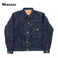 <img class='new_mark_img1' src='https://img.shop-pro.jp/img/new/icons50.gif' style='border:none;display:inline;margin:0px;padding:0px;width:auto;' />WORKERS/ 1st Type Jacket, 13.75 Oz Raw Denim 