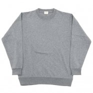 WORKERS/ワーカーズ FC Knit, Medium Weight, Crew Grey