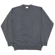 WORKERS/ワーカーズ FC Knit, Medium Weight, Crew Chacoal