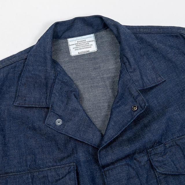 WORKERS/ワーカーズ Fatigue Shirt Mod, ファティーグシャツ 8 oz Reversed Sateen WORKERS/ワーカーズ Fatigue Shirt Mod, ファティーグシャツ 8 oz Reversed Sateen
