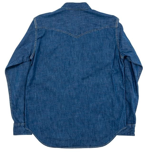 WORKERS/ワーカーズ Western Shirt 8 oz Indigo denim