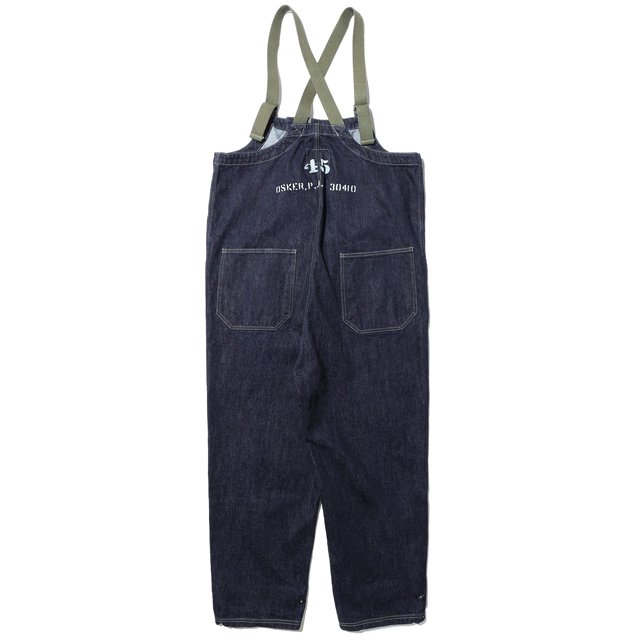 COLIMBO/コリンボ OLD MIDSHIPMEN'S BIB OVERALL DENIM 