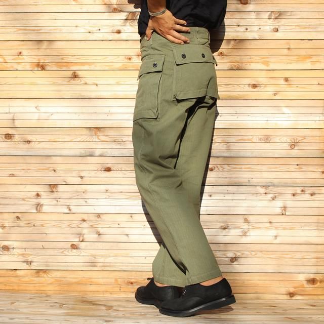 COLIMBO/コリンボ 40'S U.S.M.C. P-1944 モンキーパンツ オリーブ