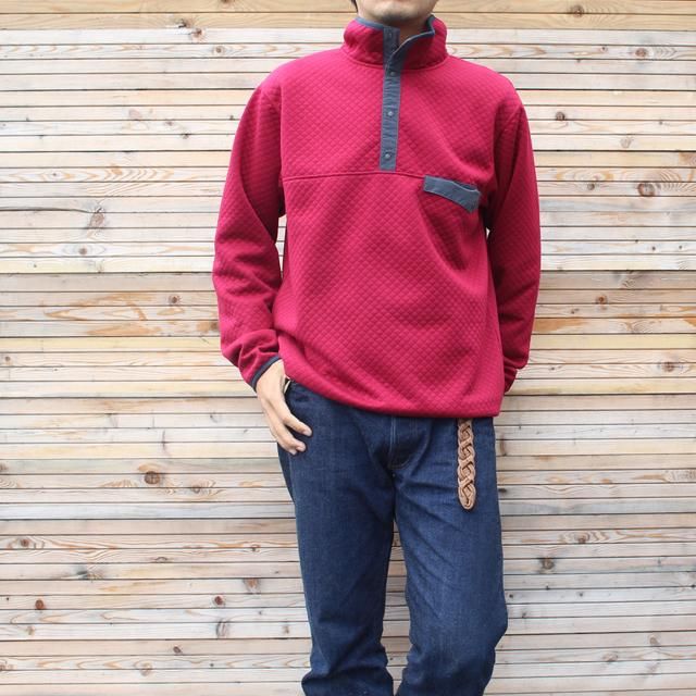 COLIMBO/コリンボ GREAT PLAINS QUILTED TEE WINE COLIMBO/コリンボ GREAT PLAINS QUILTED TEE WINE