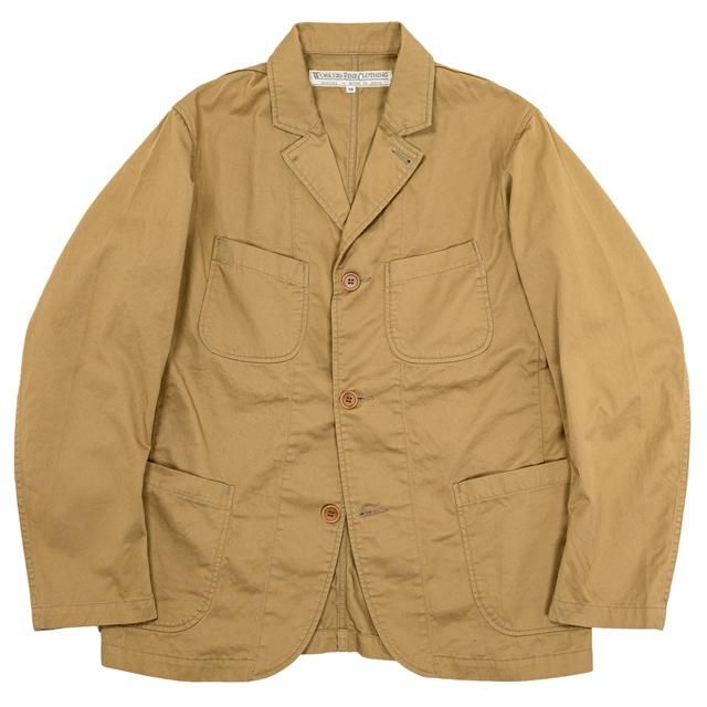 WORKERSラウンジジャケットLight Chino Sand Beige WORKERSラウンジジャケットLight Chino Sand Beige Workers