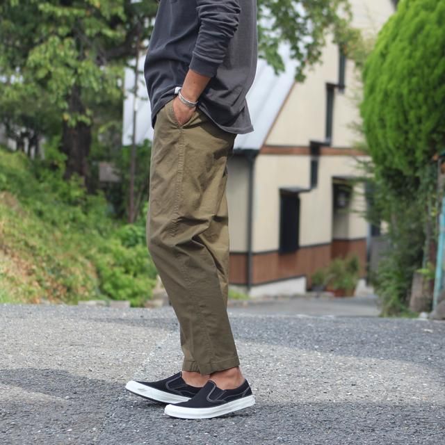 STUDIO ORIBE/スタジオオリベ WIDE CLIMBING PANTS FW素材 カーキ STUDIO ORIBE/スタジオオリベ WIDE CLIMBING PANTS FW素材 カーキ