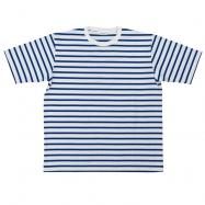 WORKERS/ Border T Short White x Blue