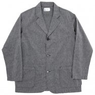 <img class='new_mark_img1' src='https://img.shop-pro.jp/img/new/icons50.gif' style='border:none;display:inline;margin:0px;padding:0px;width:auto;' />WORKERS/ Relax Jacket Black Chambray