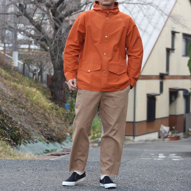 WORKERS/ワーカーズ Mountain Shirt Parka Orange 60/40 Cloth