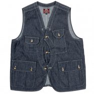 <img class='new_mark_img1' src='https://img.shop-pro.jp/img/new/icons50.gif' style='border:none;display:inline;margin:0px;padding:0px;width:auto;' />WORKERS/ W&G Vest 6 oz Denim