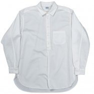 <img class='new_mark_img1' src='https://img.shop-pro.jp/img/new/icons50.gif' style='border:none;display:inline;margin:0px;padding:0px;width:auto;' />WORKERS/ワーカーズ Grandpa Shirt, White Twill