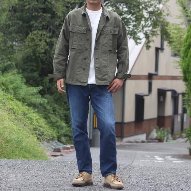 WORKERS/ワーカーズ M 43 Combat Jacket, Herringbone OD