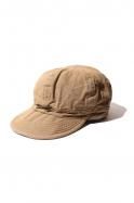 COLIMBO/ PRESCOTT CANVAS WORK CAP CORK  BEIGE