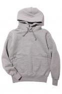 COLIMBO/ Rotc Shack Sweat-Hoobie Plain Mock Gray