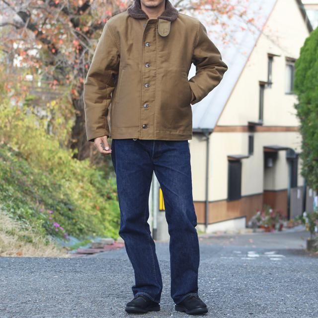 COLIMBO/コリンボ OBSERVER JKT (N-1 DECK TYPE) プレーン KHAKI BEIGE