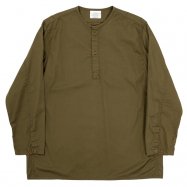 WORKERS/ Sleeping Shirt Olive Twill