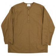 <img class='new_mark_img1' src='https://img.shop-pro.jp/img/new/icons13.gif' style='border:none;display:inline;margin:0px;padding:0px;width:auto;' />WORKERS/ワーカーズ Sleeping Shirt Brown Twill