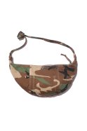 COLIMBO/ LUNA PARK HALF-MOON BAG Woodland Camo